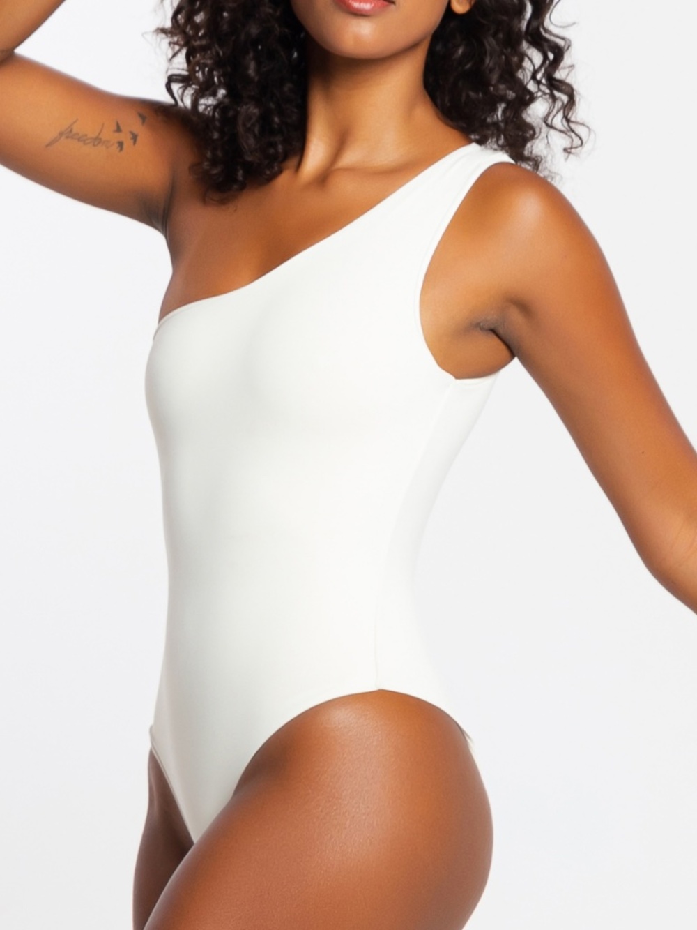 One Shoulder Bodysuit -(RUN SMALL, SIZE UP FOR BEST FIT)